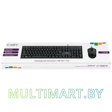 Комплект клавиатура + мышь CBR KB SET 711 картинка 2